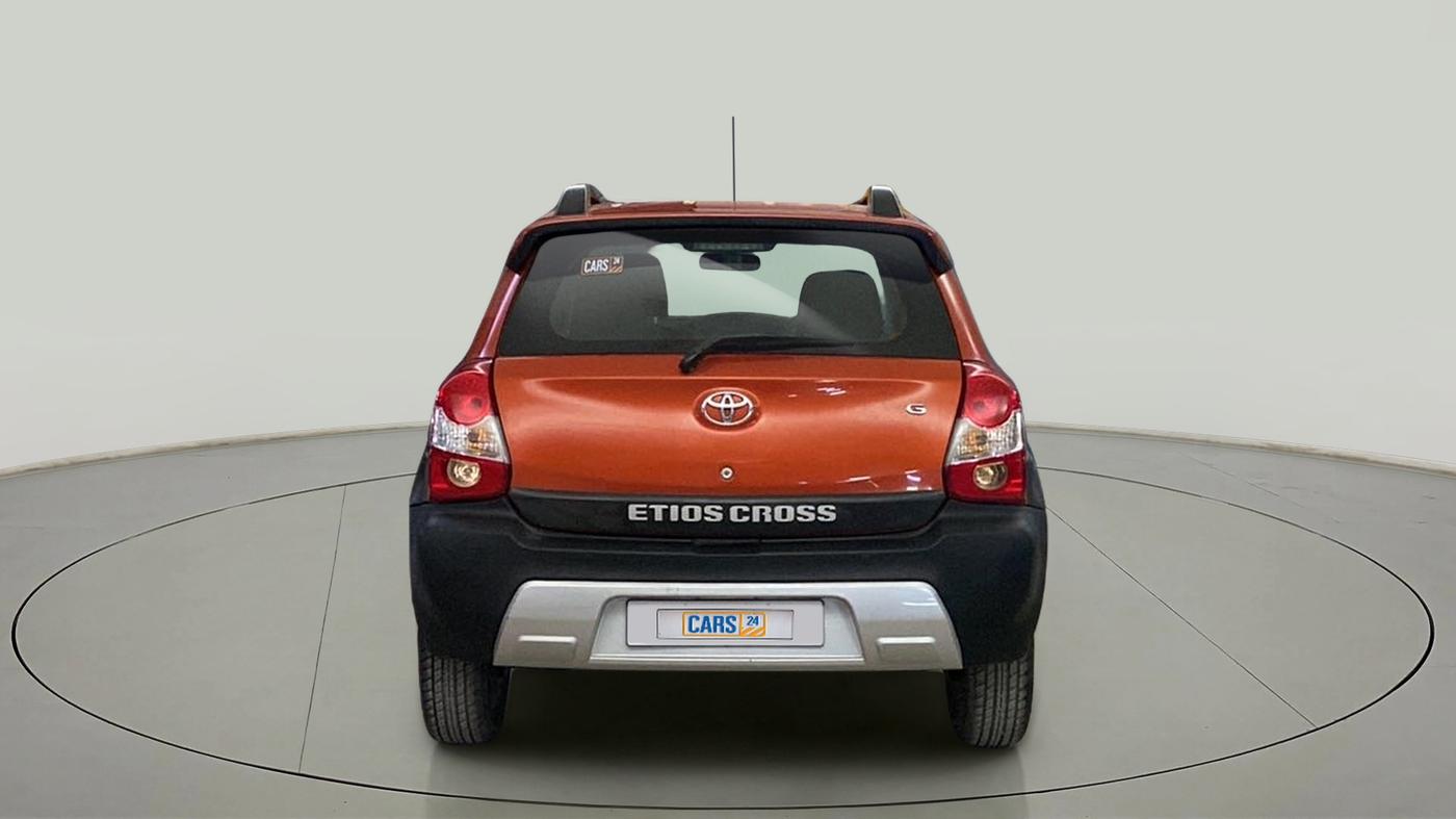 2015 Toyota Etios CROSS 1.2 G, Petrol, Manual, 45,032 km, Back/Rear
