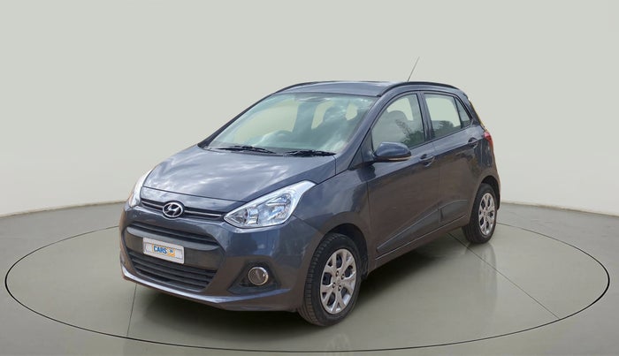 2016 Hyundai Grand i10 SPORTZ 1.2 KAPPA VTVT, Petrol, Manual, 70,403 km, Left Front Diagonal