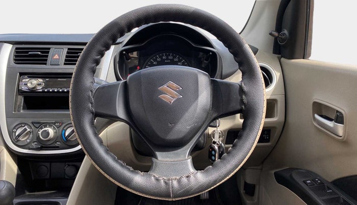 2015 Maruti Celerio VXI, Petrol, Manual, 39,806 km, Steering Wheel Close Up