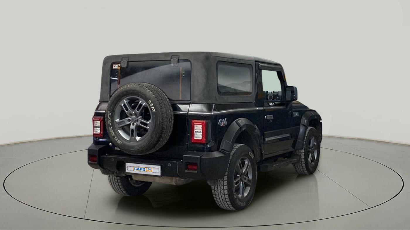 2021 Mahindra Thar LX PETROL HT 4WD AT, Petrol, Automatic, 33,332 km, Right Back Diagonal