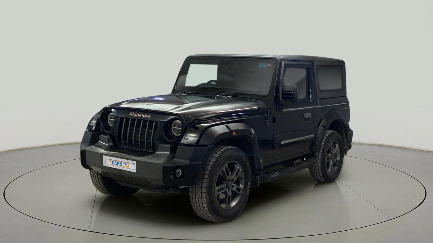 2021 Mahindra Thar LX PETROL HT 4WD AT, Petrol, Automatic, 33,332 km, Left Front Diagonal
