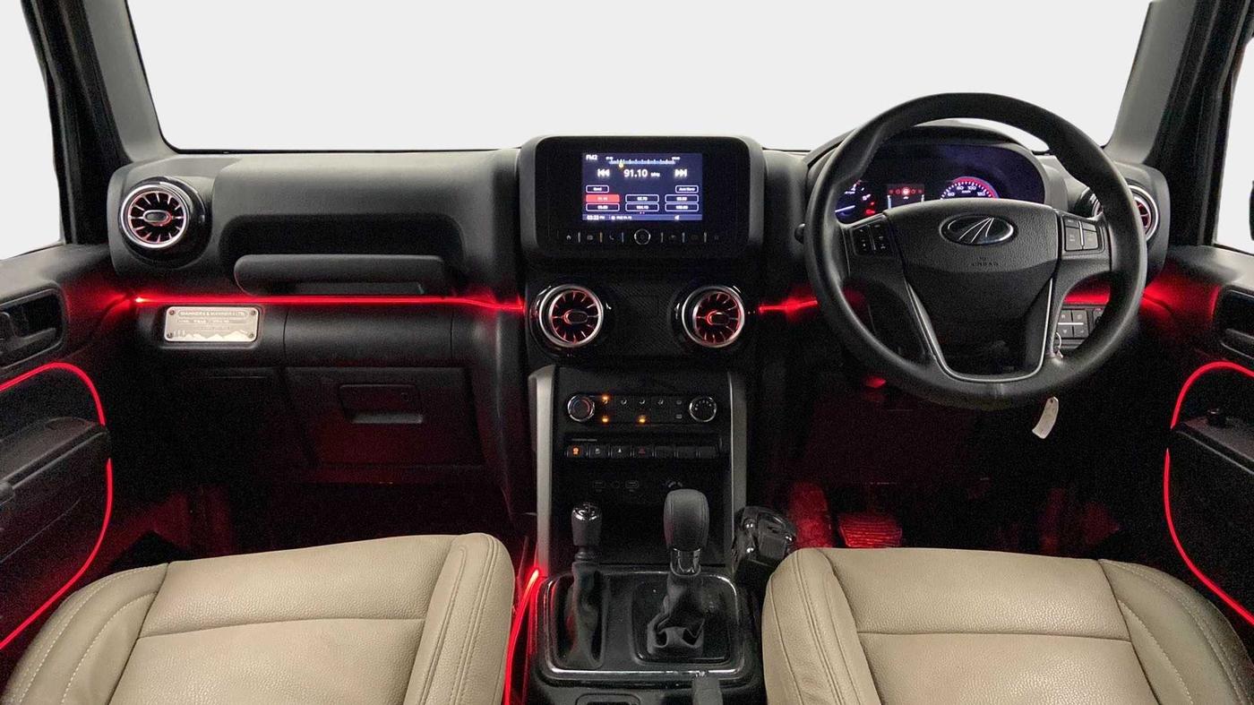 2021 Mahindra Thar LX PETROL HT 4WD AT, Petrol, Automatic, 33,332 km, Dashboard