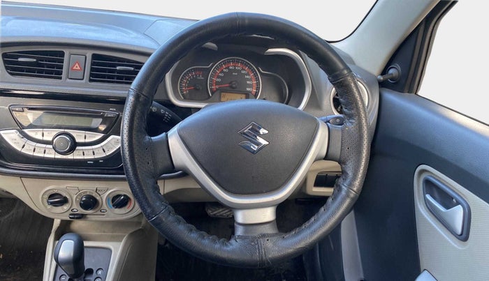 2015 Maruti Alto K10 VXI AMT, Petrol, Automatic, 21,933 km, Steering Wheel Close Up