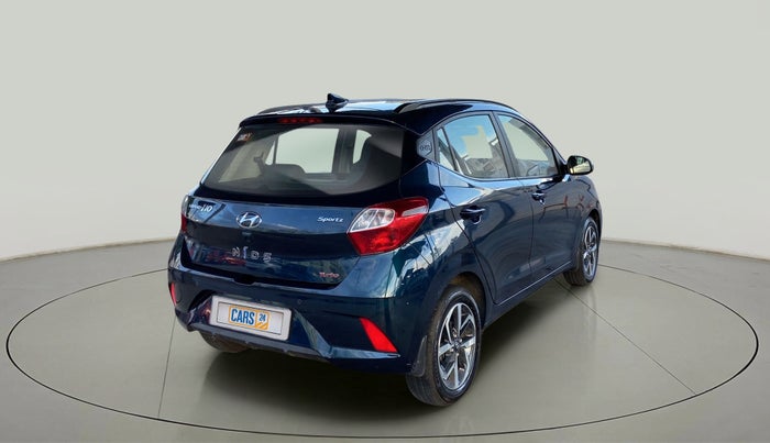 2022 Hyundai GRAND I10 NIOS SPORTZ 1.0 TURBO GDI, Petrol, Manual, 19,237 km, Right Back Diagonal
