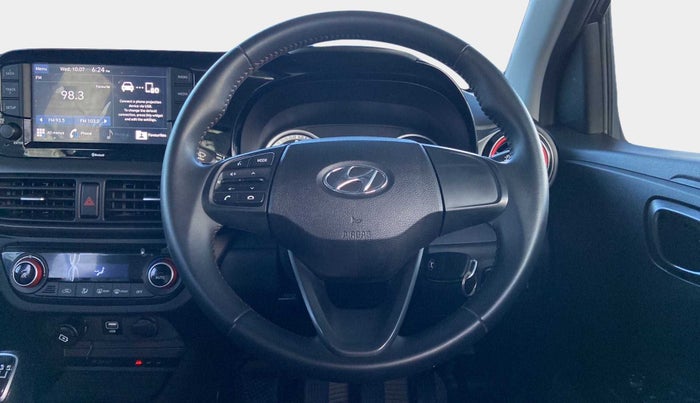 2022 Hyundai GRAND I10 NIOS SPORTZ 1.0 TURBO GDI, Petrol, Manual, 19,237 km, Steering Wheel Close Up