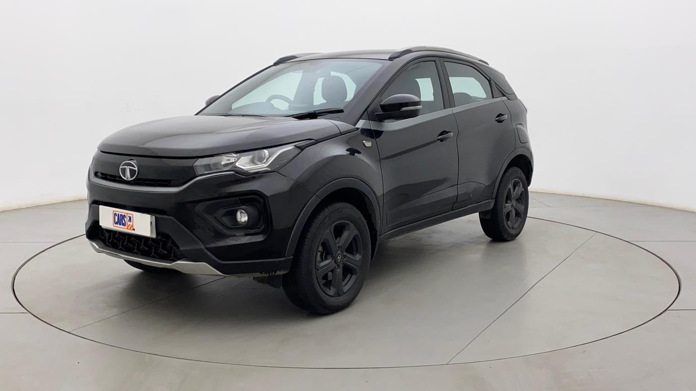2021 Tata NEXON XZA PLUS PETROL DARK EDITION, Petrol, Automatic, 33,145 km, Left Front Diagonal