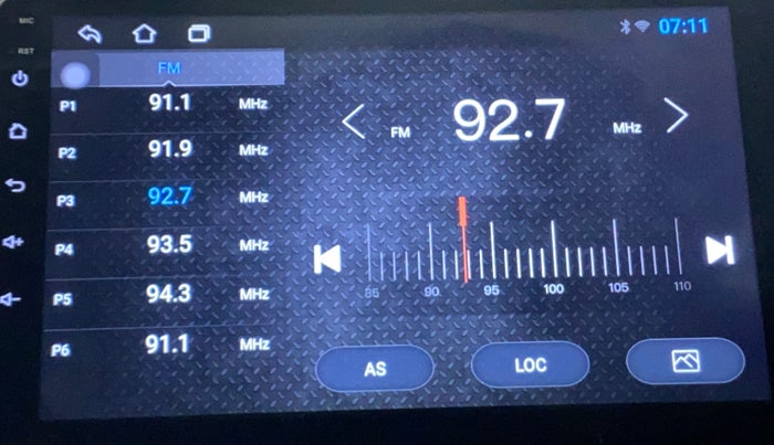 2018 Maruti Celerio VXI, Petrol, Manual, 89,565 km, Infotainment System