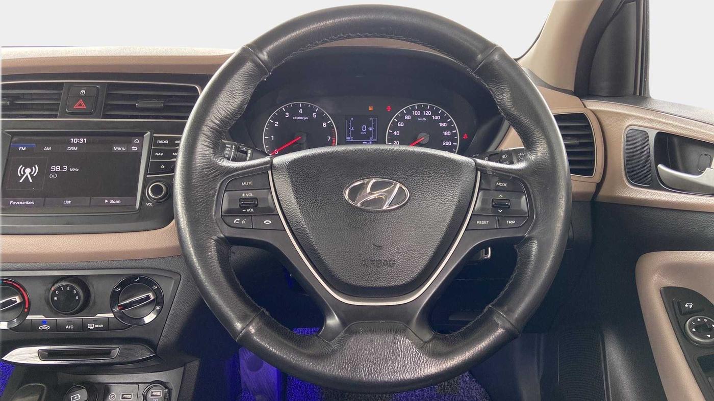 2019 Hyundai Elite i20 SPORTZ PLUS  1.2 CVT, Petrol, Automatic, 58,684 km, Steering Wheel Close Up