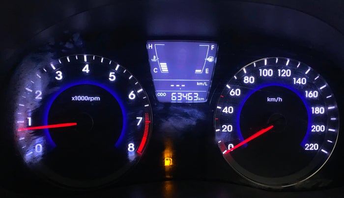 2017 Hyundai Verna 1.6 VTVT SX, Petrol, Manual, 63,689 km, Odometer Image