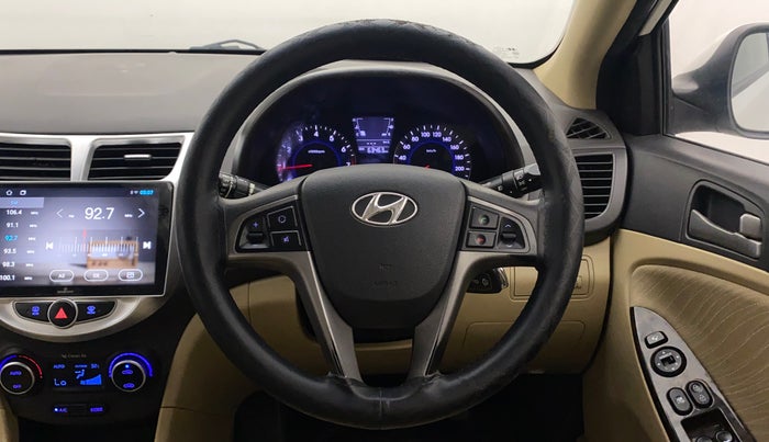2017 Hyundai Verna 1.6 VTVT SX, Petrol, Manual, 63,689 km, Steering Wheel Close Up
