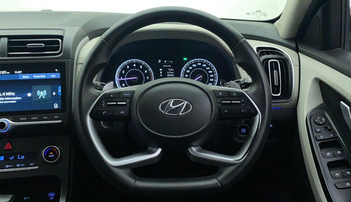 2020 Hyundai Creta SX IVT 1.5 PETROL, Petrol, Automatic, 30,980 km, Steering Wheel Close Up