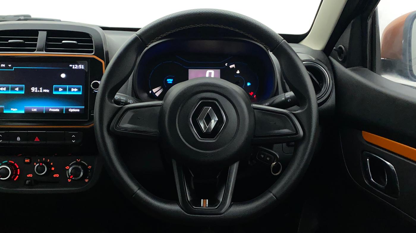 2021 Renault Kwid CLIMBER 1.0 (O), Petrol, Manual, 10,760 km, Steering Wheel Close Up