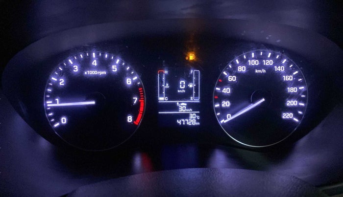 2016 Hyundai Elite i20 SPORTZ 1.2, Petrol, Manual, 47,525 km, Odometer Image