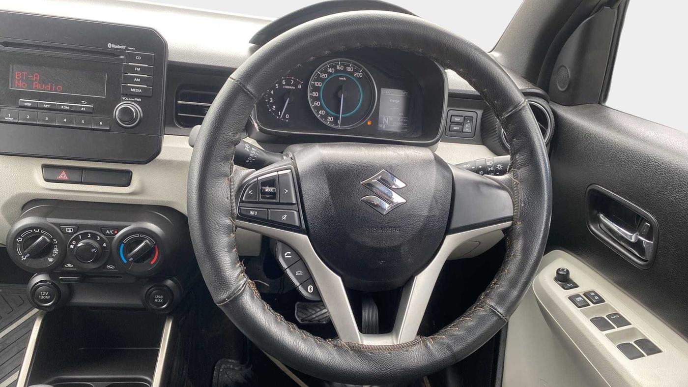 2017 Maruti IGNIS ZETA 1.2 AMT, Petrol, Automatic, 26,850 km, Steering Wheel Close Up