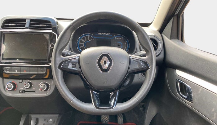 2023 Renault Kwid CLIMBER AMT 1.0, Petrol, Automatic, 10,731 km, Steering Wheel Close Up