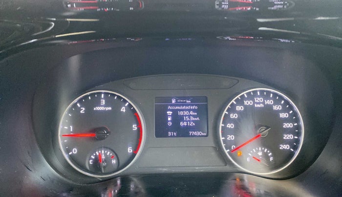 2019 KIA SELTOS HTK PLUS 1.5 DIESEL, Diesel, Manual, 77,854 km, Odometer Image