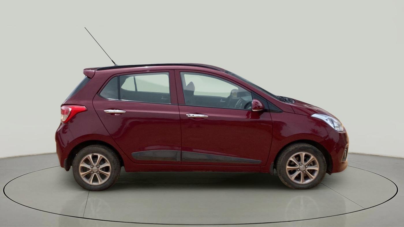 2016 Hyundai Grand i10 ASTA (O) 1.2 KAPPA VTVT, Petrol, Manual, 24,183 km, Right Side View