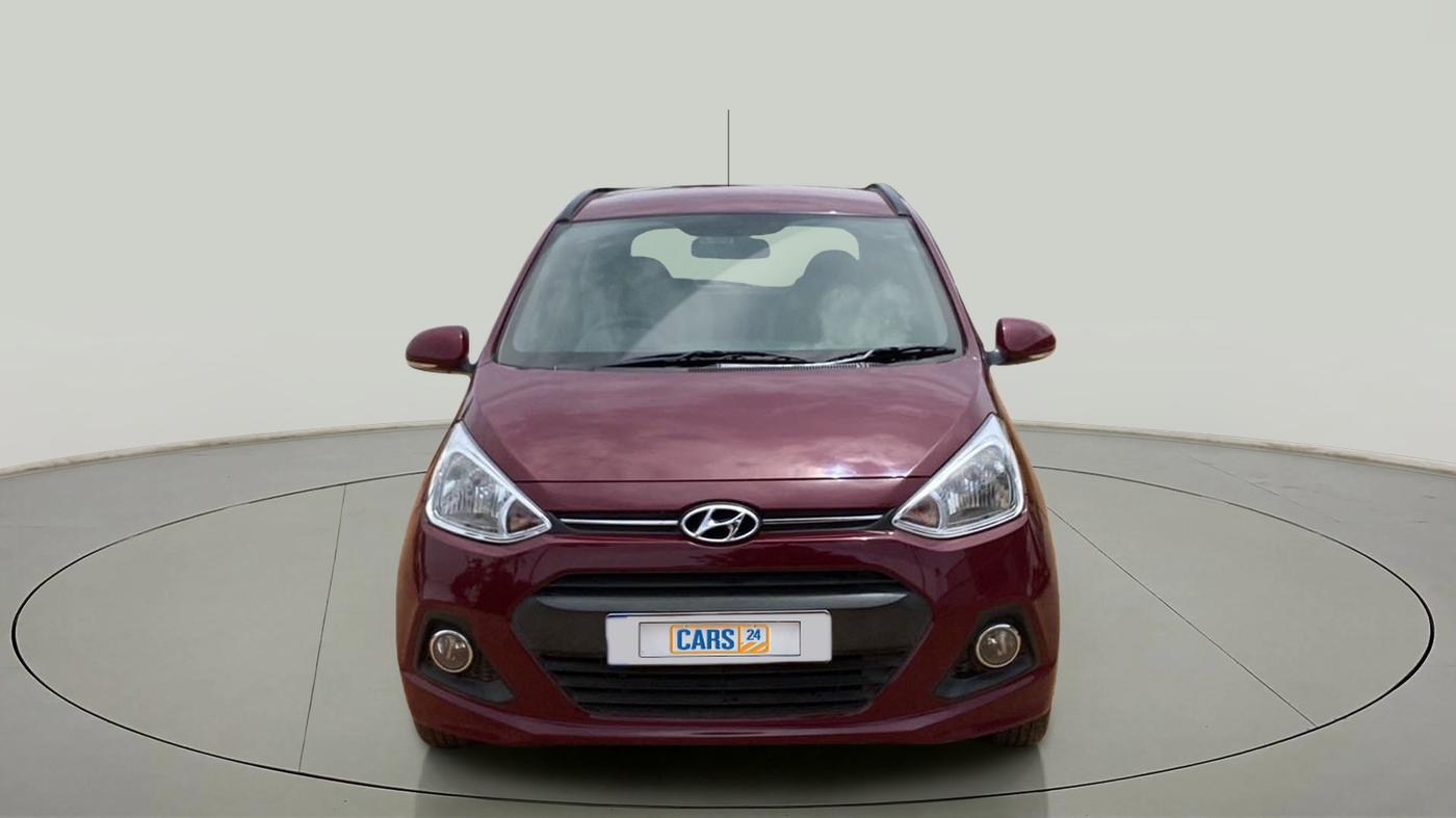 2016 Hyundai Grand i10 ASTA (O) 1.2 KAPPA VTVT, Petrol, Manual, 24,183 km, Front