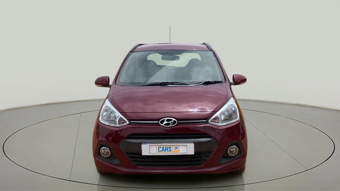 2016 Hyundai Grand i10 ASTA (O) 1.2 KAPPA VTVT, Petrol, Manual, 24,183 km, Front