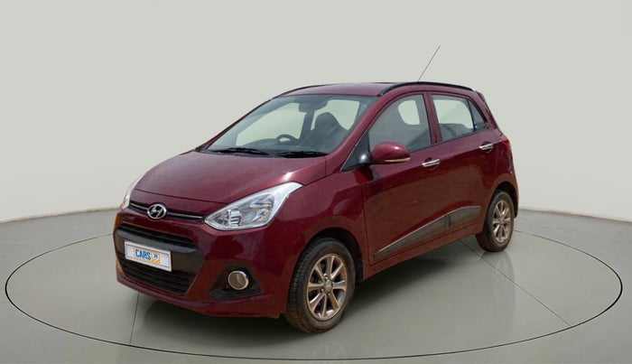 2016 Hyundai Grand i10 ASTA (O) 1.2 KAPPA VTVT, Petrol, Manual, 24,183 km, Left Front Diagonal