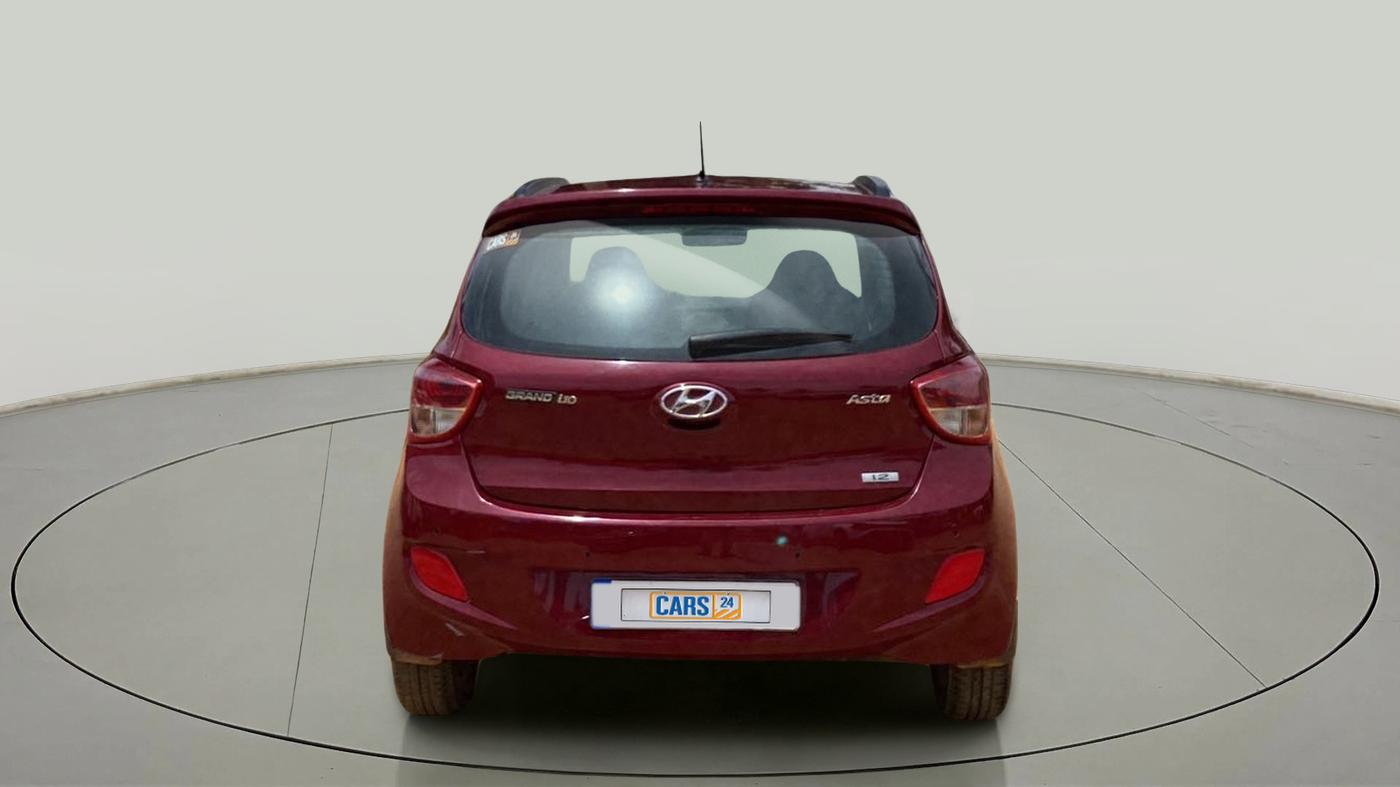 2016 Hyundai Grand i10 ASTA (O) 1.2 KAPPA VTVT, Petrol, Manual, 24,183 km, Back/Rear