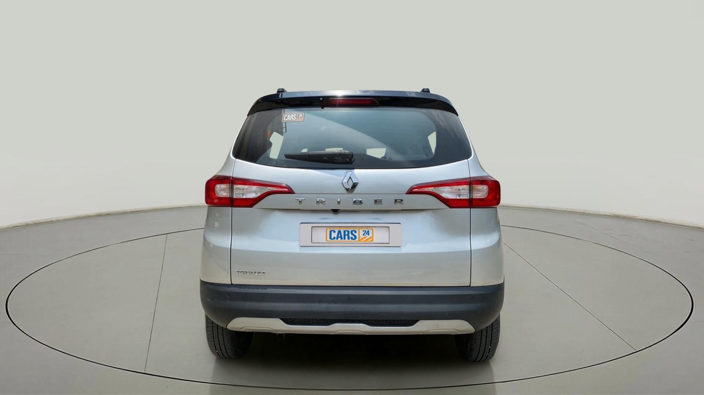 2023 Renault TRIBER RXZ AMT DUAL TONE, Petrol, Automatic, 3,408 km, Back/Rear