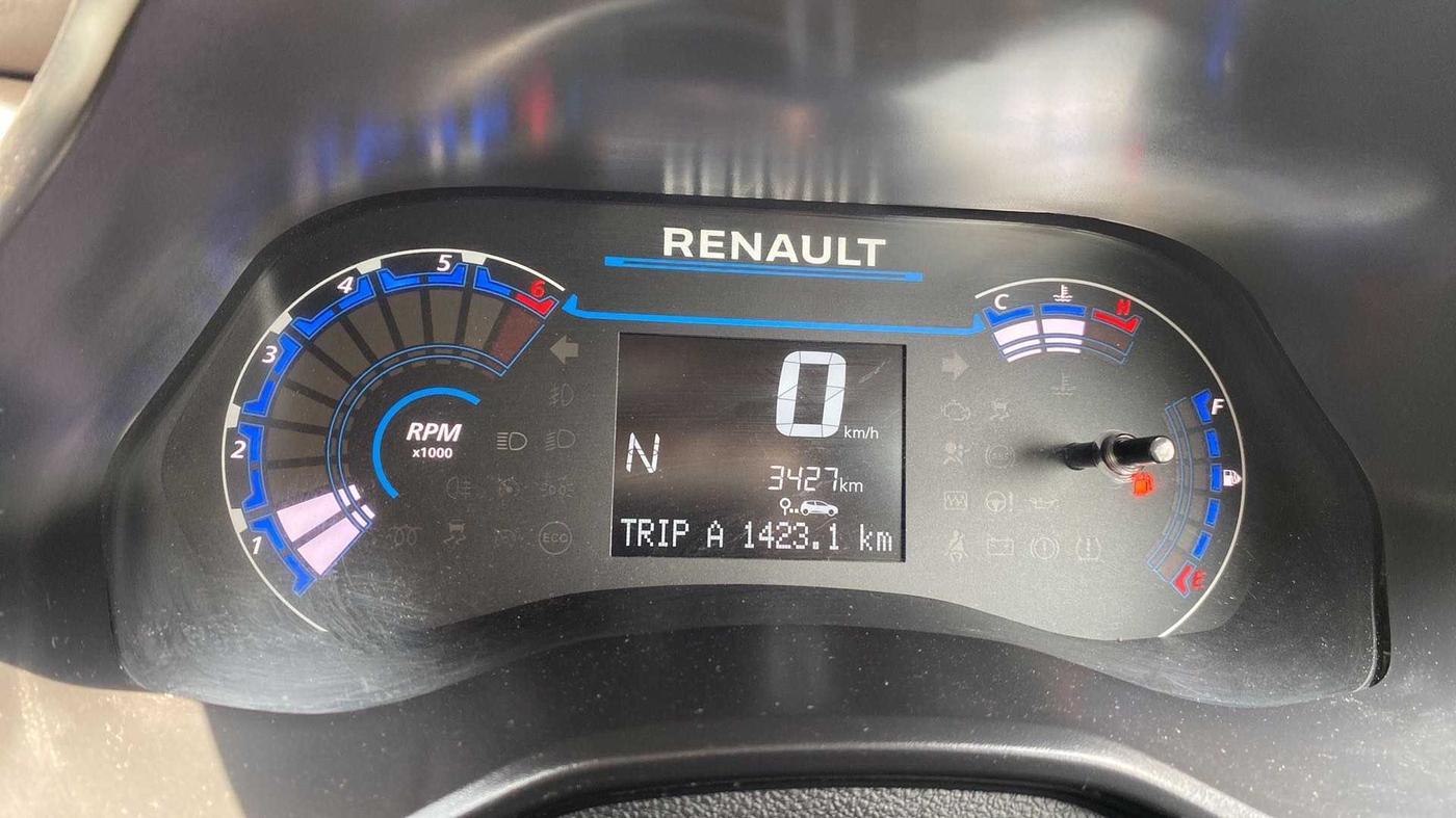 2023 Renault TRIBER RXZ AMT DUAL TONE, Petrol, Automatic, 3,408 km, Odometer Image