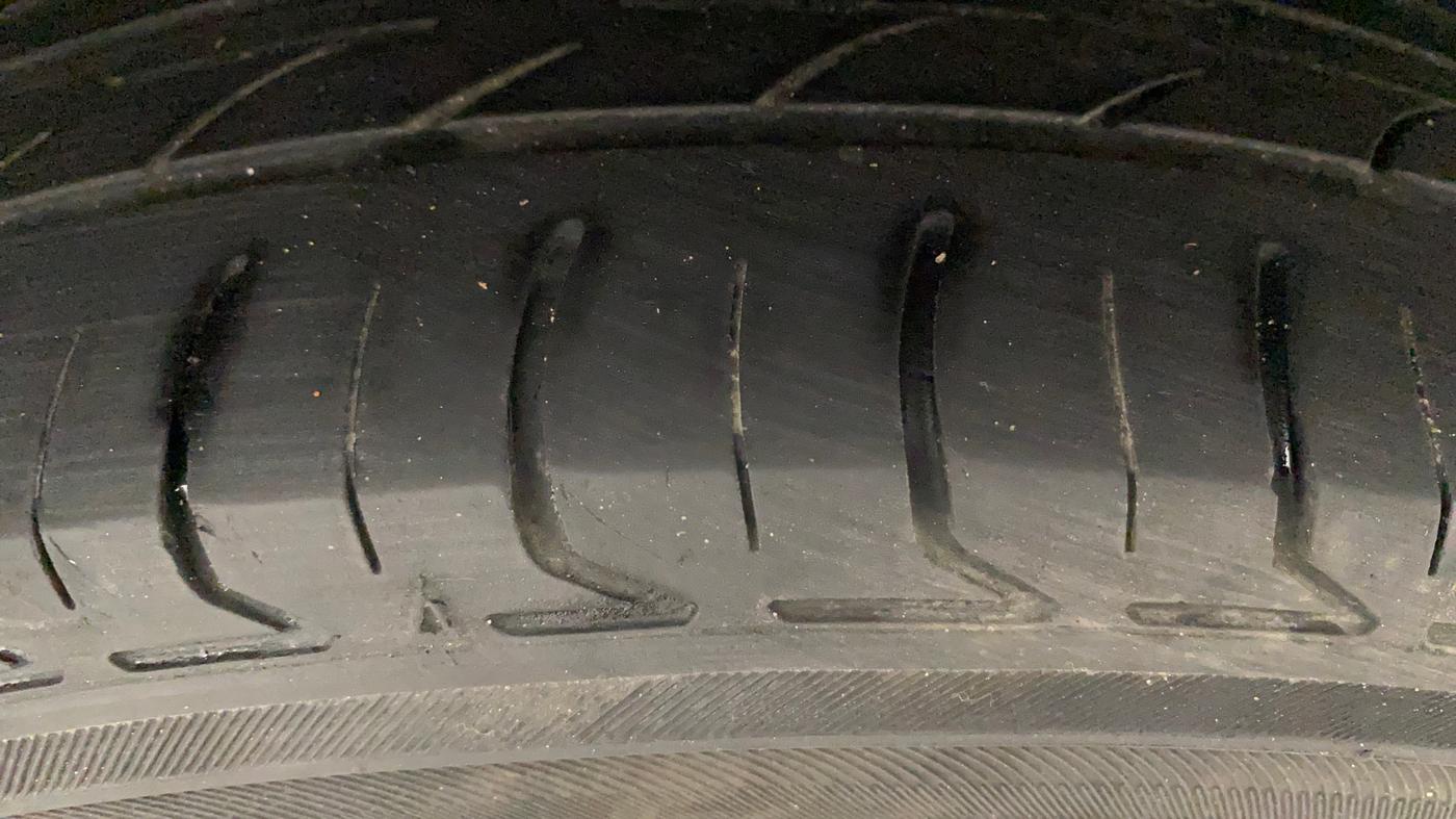 2018 Tata Tiago XZA PETROL, Petrol, Automatic, 83,707 km, Left Rear Tyre Tread