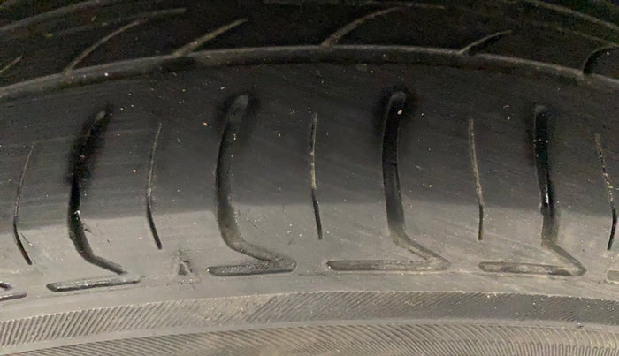 2018 Tata Tiago XZA PETROL, Petrol, Automatic, 83,707 km, Left Rear Tyre Tread