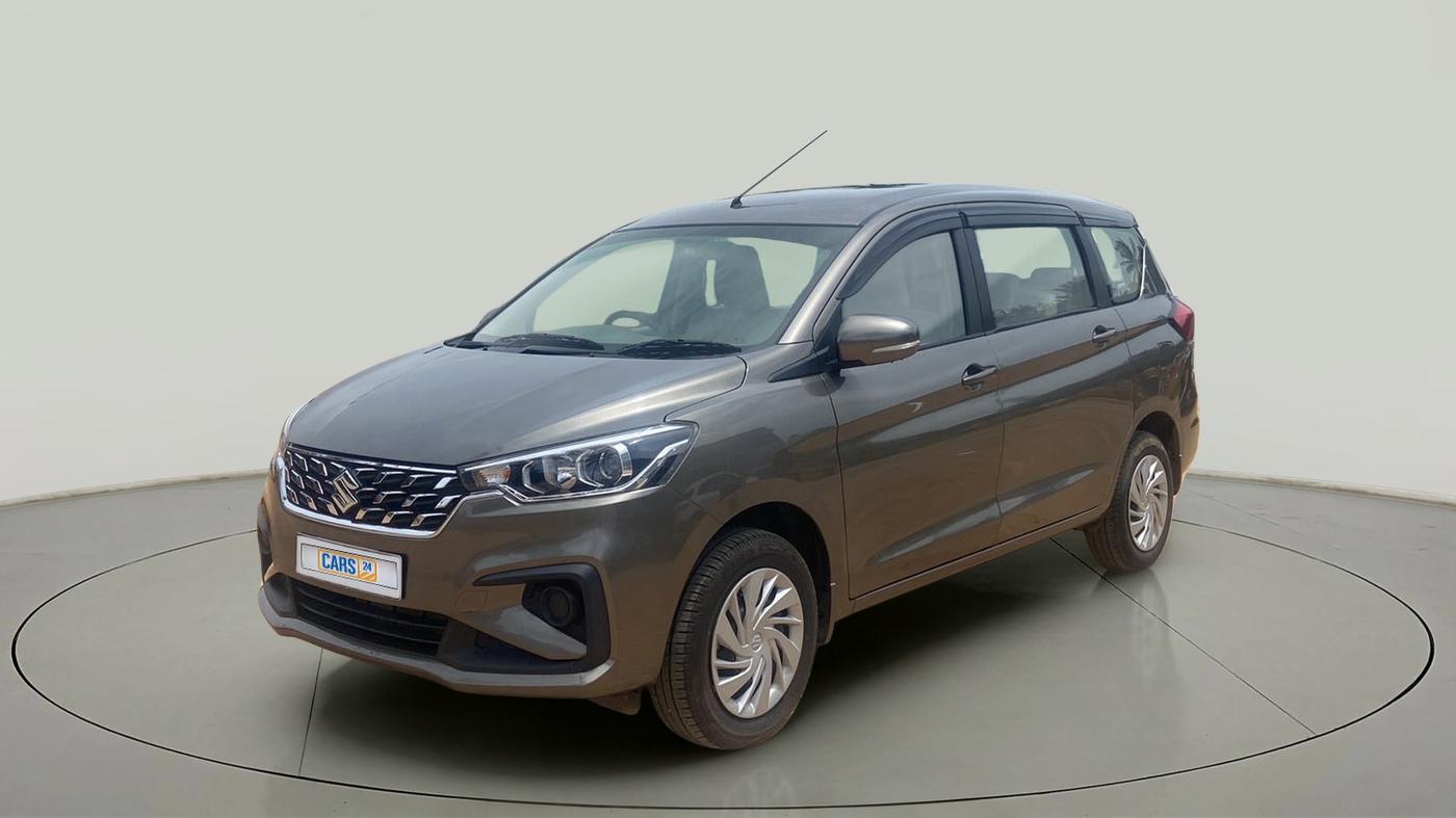 2022 Maruti Ertiga VXI SHVS, Petrol, Manual, 9,884 km, Left Front Diagonal