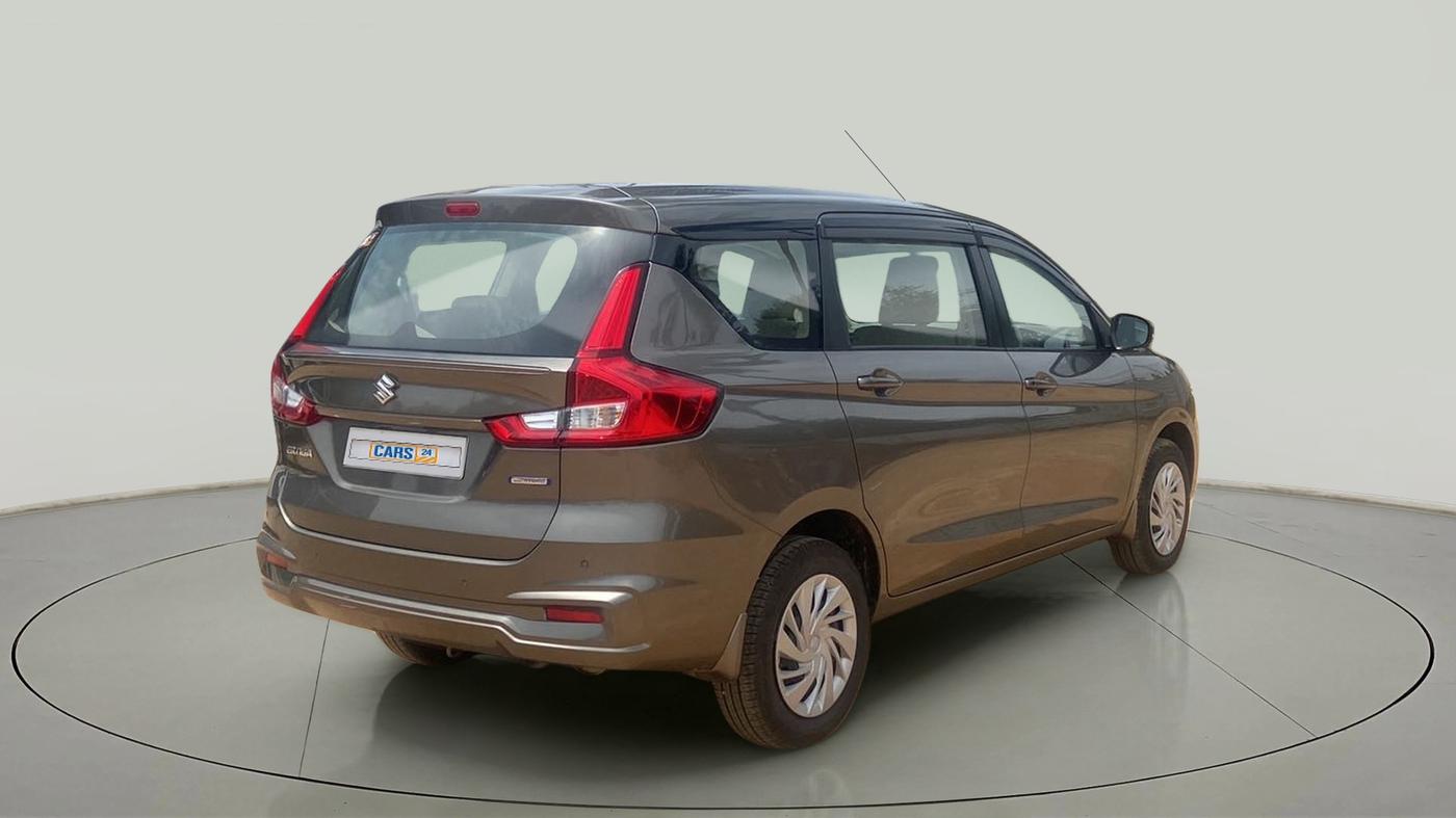 2022 Maruti Ertiga VXI SHVS, Petrol, Manual, 9,884 km, Right Back Diagonal