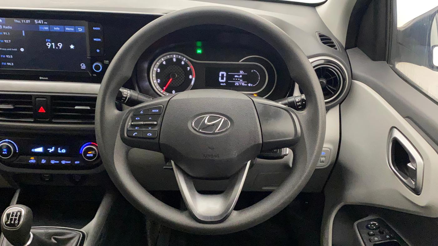 2020 Hyundai GRAND I10 NIOS SPORTZ 1.2 KAPPA VTVT, Petrol, Manual, 26,869 km, Steering Wheel Close Up