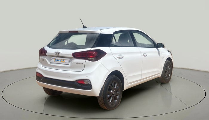 2019 Hyundai Elite i20 SPORTZ PLUS  1.2 CVT, Petrol, Automatic, 38,639 km, Right Back Diagonal