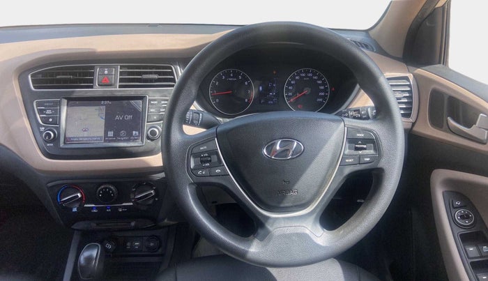2019 Hyundai Elite i20 SPORTZ PLUS  1.2 CVT, Petrol, Automatic, 38,639 km, Steering Wheel Close Up