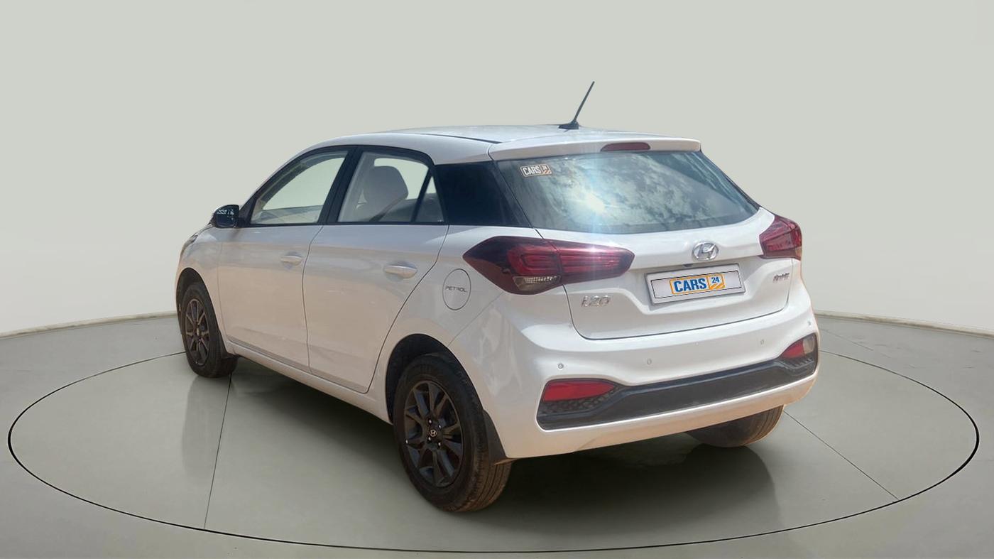 2019 Hyundai Elite i20 SPORTZ PLUS  1.2 CVT, Petrol, Automatic, 38,639 km, Left Back Diagonal