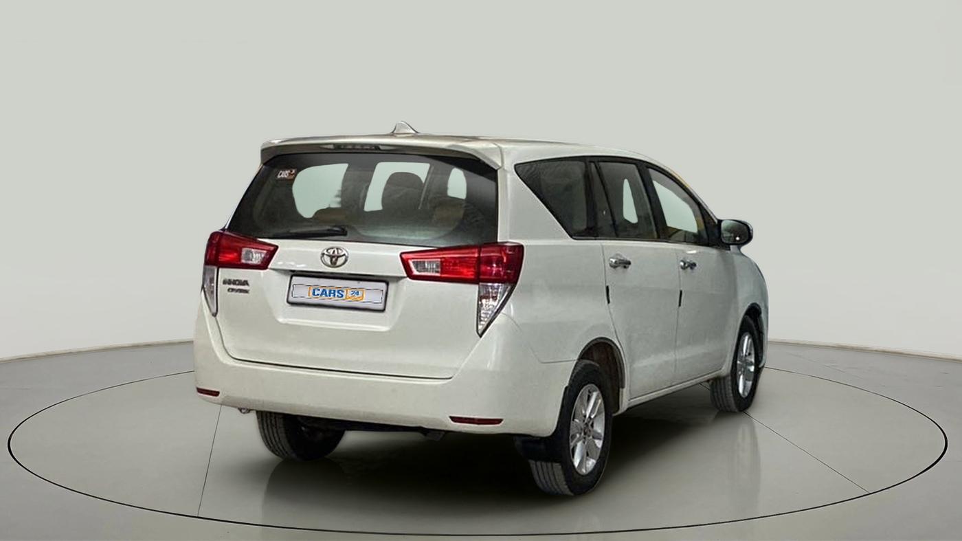 2019 Toyota Innova Crysta 2.4 VX 8 STR, Diesel, Manual, 84,344 km, Right Back Diagonal