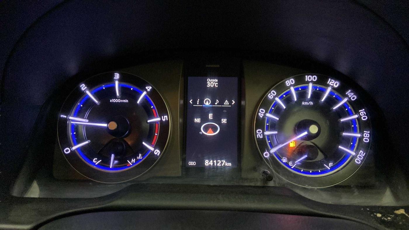 2019 Toyota Innova Crysta 2.4 VX 8 STR, Diesel, Manual, 84,344 km, Odometer Image