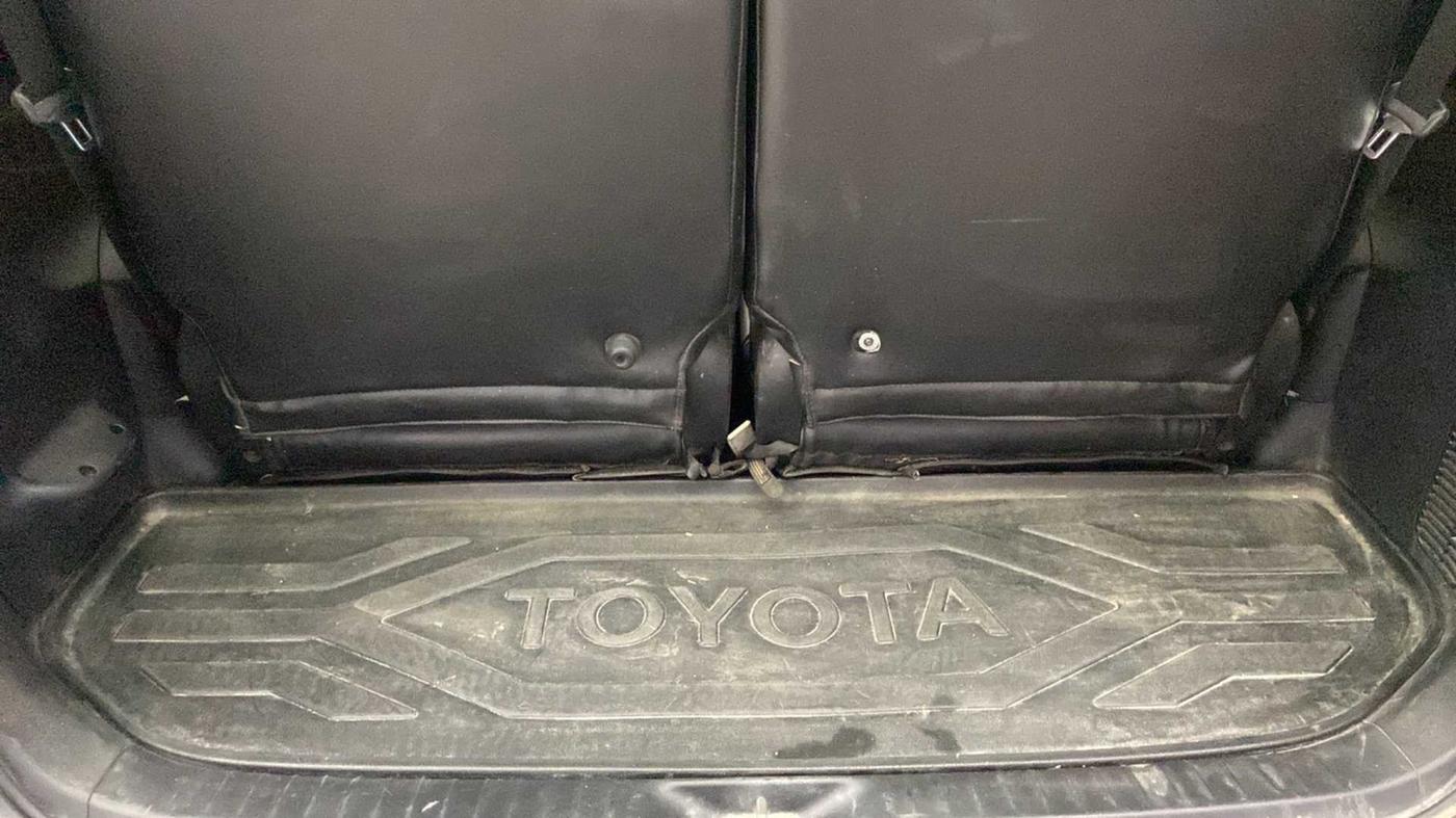2019 Toyota Innova Crysta 2.4 VX 8 STR, Diesel, Manual, 84,344 km, Boot Inside