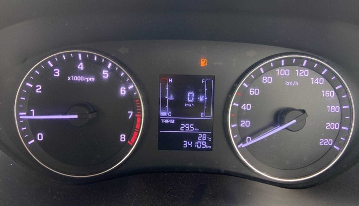2017 Hyundai Elite i20 MAGNA 1.2, Petrol, Manual, 34,090 km, Odometer Image