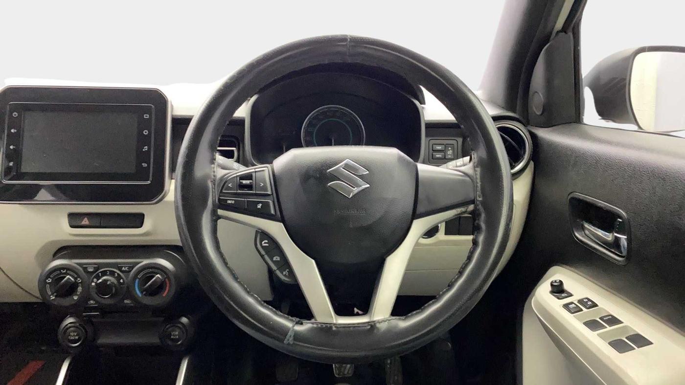 2020 Maruti IGNIS ZETA 1.2, Petrol, Manual, 41,672 km, Steering Wheel Close Up