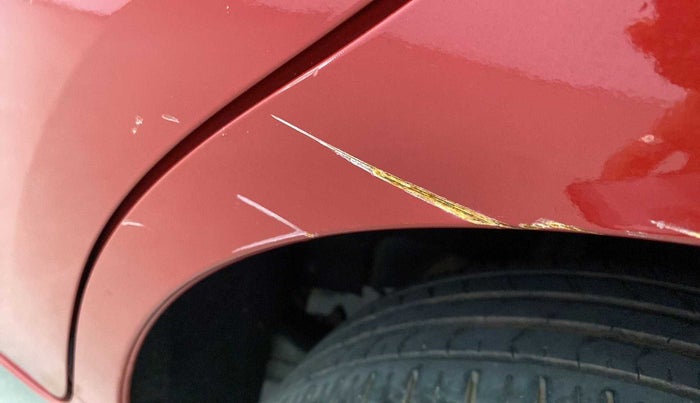 2021 Maruti Baleno ALPHA CVT PETROL 1.2, Petrol, Automatic, 36,503 km, Left quarter panel - Minor scratches