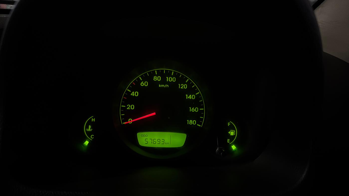 2016 Hyundai Eon ERA +, Petrol, Manual, 57,683 km, Odometer Image