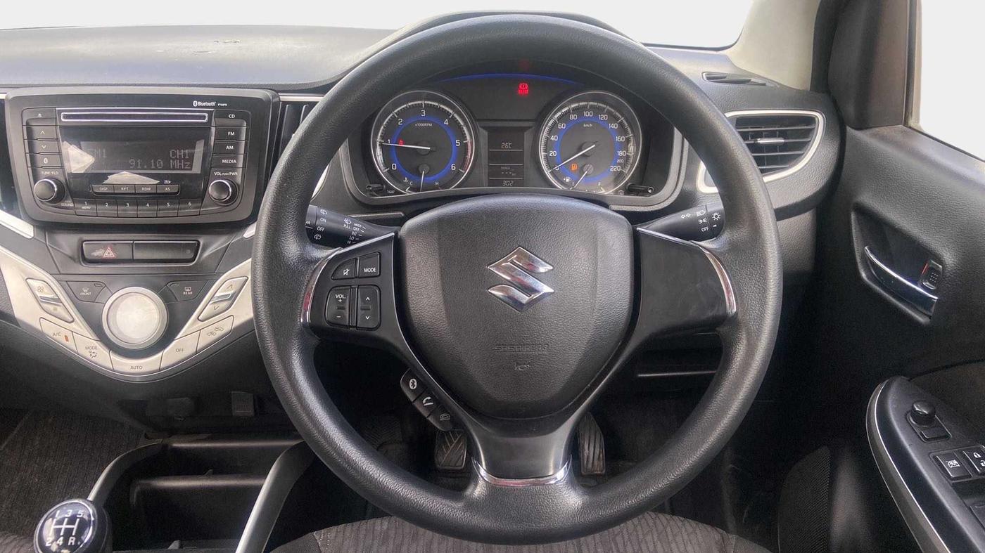 2015 Maruti Baleno DELTA DIESEL 1.3, Diesel, Manual, 64,012 km, Steering Wheel Close Up