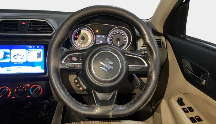 2019 Maruti Dzire VXI AMT, Petrol, Automatic, 74,747 km, Steering Wheel Close Up