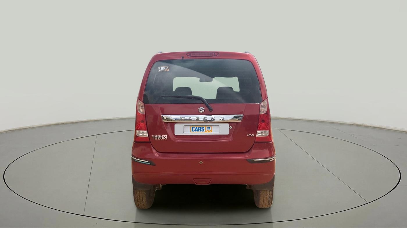 2017 Maruti Wagon R 1.0 VXI AMT, Petrol, Automatic, 60,939 km, Back/Rear