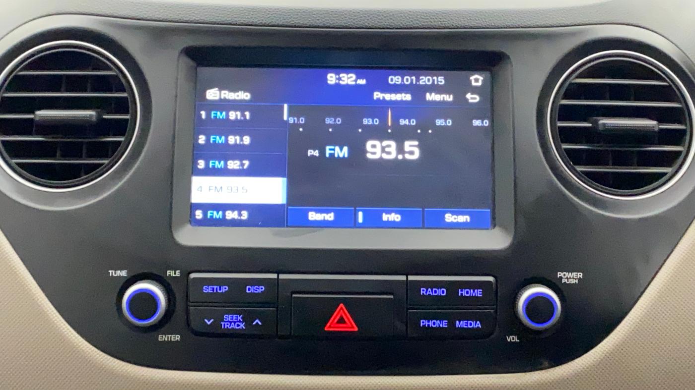 2019 Hyundai Grand i10 ASTA 1.2 KAPPA VTVT, Petrol, Manual, 34,321 km, Infotainment System