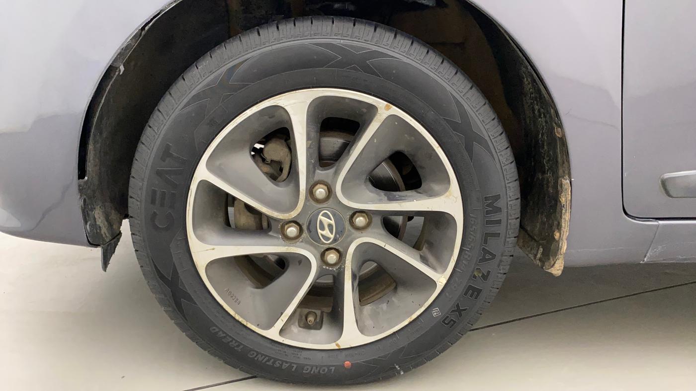 2019 Hyundai Grand i10 ASTA 1.2 KAPPA VTVT, Petrol, Manual, 34,321 km, Left Front Wheel
