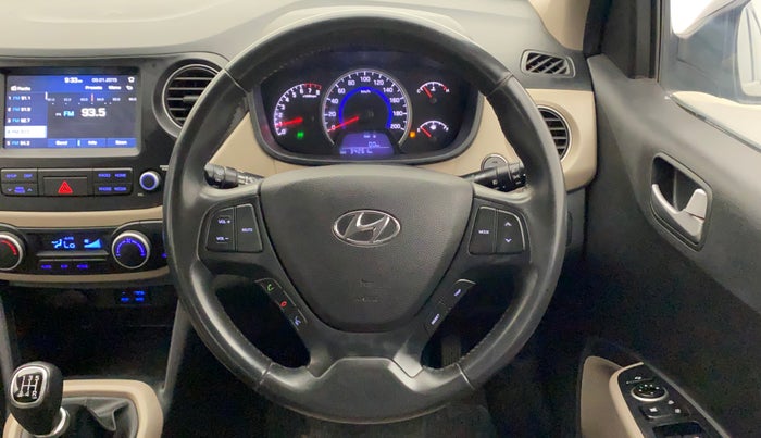 2019 Hyundai Grand i10 ASTA 1.2 KAPPA VTVT, Petrol, Manual, 34,321 km, Steering Wheel Close Up