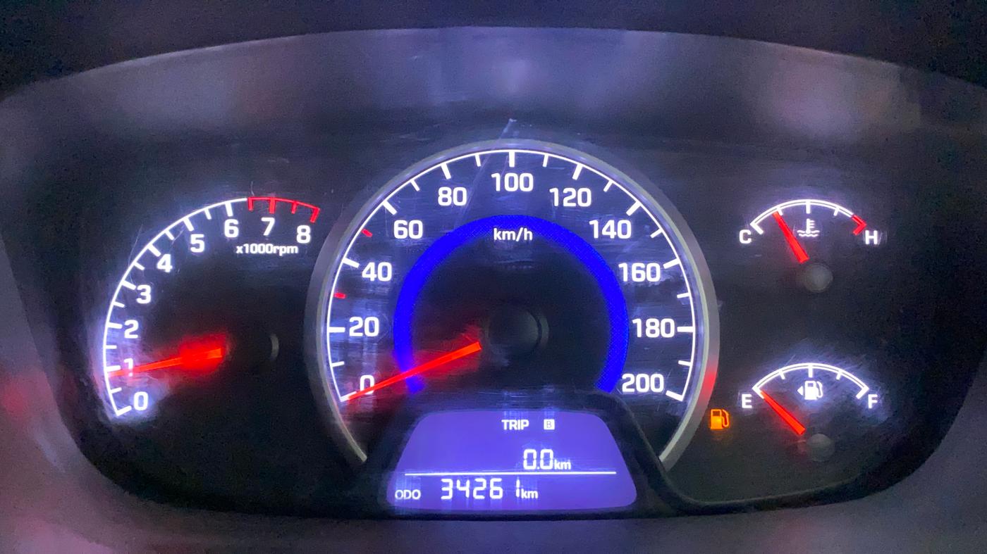 2019 Hyundai Grand i10 ASTA 1.2 KAPPA VTVT, Petrol, Manual, 34,321 km, Odometer Image
