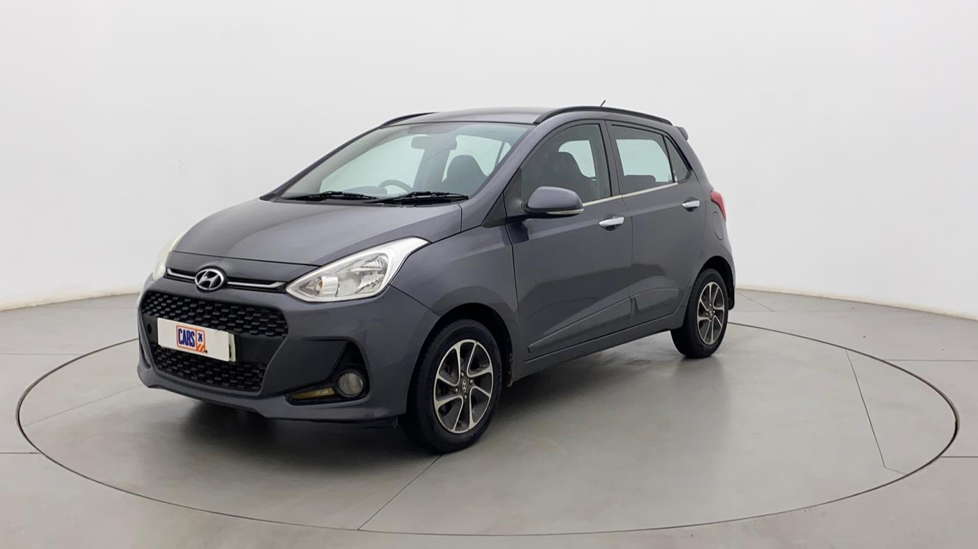 2019 Hyundai Grand i10 ASTA 1.2 KAPPA VTVT, Petrol, Manual, 34,321 km, Left Front Diagonal